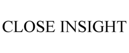 CLOSE INSIGHT - official mark drawing from the USPTO record