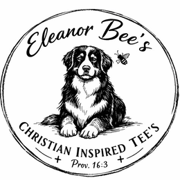 ELEANOR BEE'S CHRISTIAN INSPIRED TEE'S PROV. 16:3 - official mark drawing from the USPTO record