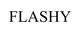 FLASHY - official mark drawing from the USPTO record