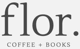 FLOR. COFFEE + BOOKS - official mark drawing from the USPTO record