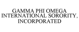 GAMMA PHI OMEGA INTERNATIONAL SORORITY, INCORPORATED - official mark drawing from the USPTO record