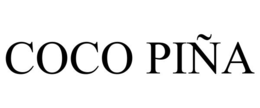 COCO PIÑA - official mark drawing from the USPTO record