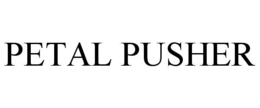 PETAL PUSHER - official mark drawing from the USPTO record