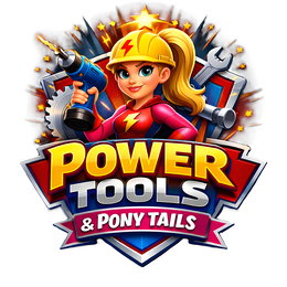 POWER TOOLS & PONY TAILS - official mark drawing from the USPTO record