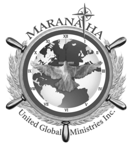 MARANATHA XII XI X IX VIII VII VI V IV III II I UNITED GLOBAL MINISTRIES INC. YESHUA AND JESUS - official mark drawing from the USPTO record