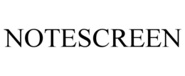 NOTESCREEN - official mark drawing from the USPTO record