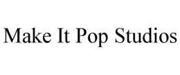 MAKE IT POP STUDIOS - official mark drawing from the USPTO record