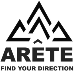 ARÊTE FIND YOUR DIRECTION - official mark drawing from the USPTO record